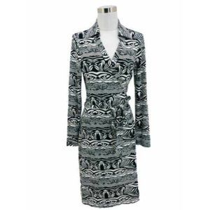 N1346 DIANE VON FURSTENBERG Dress Wrap V-Neck